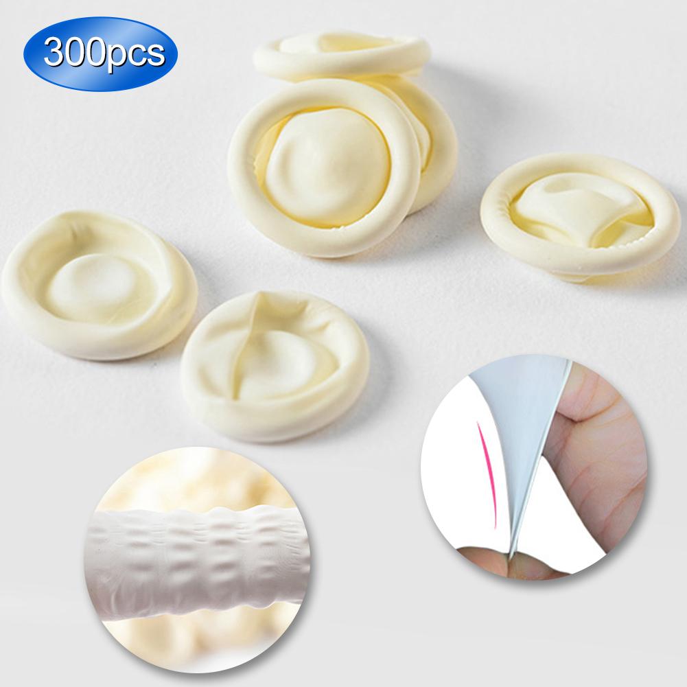 300 stücke Einweg Latex Gummi Finger Kappe Fingerlinge Pulver Freies Nicht-SlipAnti-Statische Kontaktieren