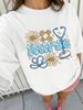 Nurse Theme with Daisy Bandage & Stethoscope Design Short Sleeve Women T-Shirt Cotton Multi - Color Options