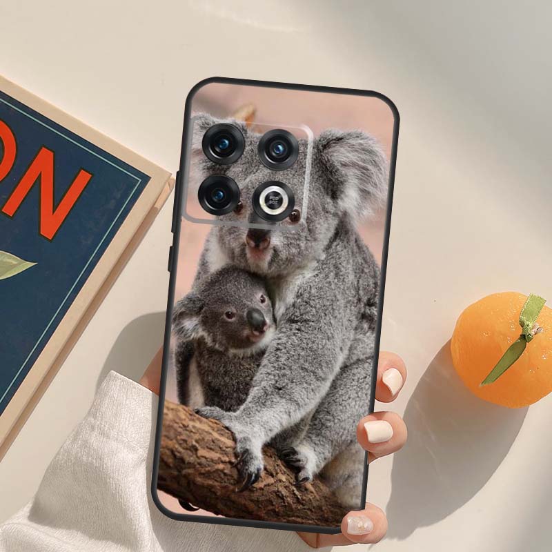 Australisches Koala-Case Für OnePlus 12R 13R 13T 10R 15 13 12 11 10T 8T Nord CE 4 3 2 Lite N20 N30 Nord 5 Hülle