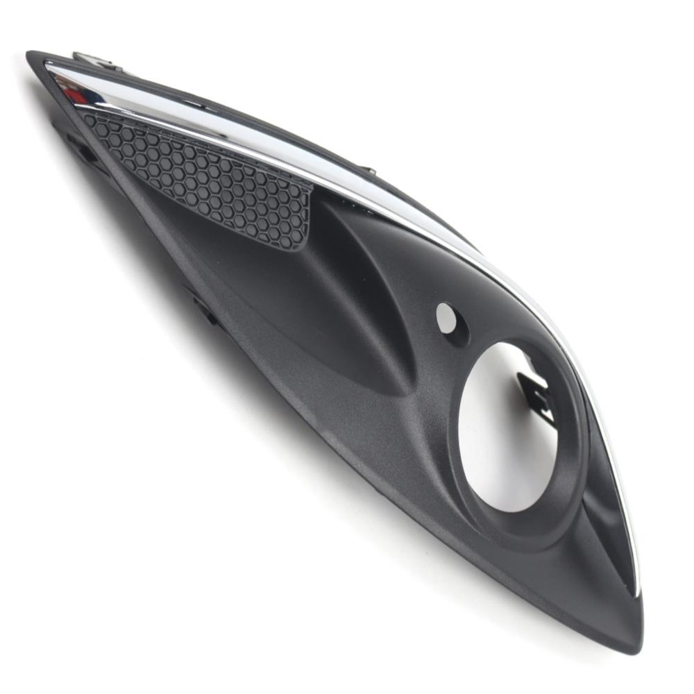 For auxhall Corsa D Facelift 2011-2014 13345358 13286025 Front Bumper Fog Light Grille Chrome Cover Left or Right