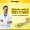 Multani Herbal Tulsi Lemon Lozenges Jar 150 Candy Pack Of 1 Natural Oral Freshness Drops For Comforts