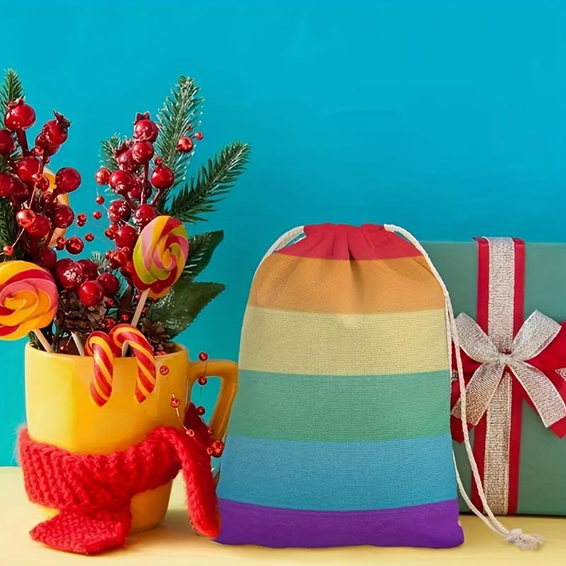 10PCS Sublimation Blank Drawstring Bags Reusable Cotton Craft Bags for DIY Projects, Wedding & Christmas Favors, Party Supplies,Perfect for Room Decor