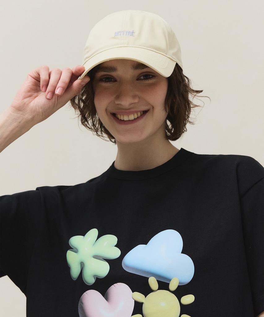 Matile Basic Logo Cap / Light Yellow