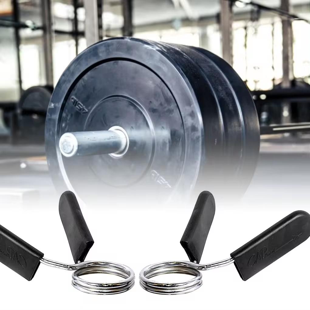 25/28/30mm Dumbbell Clip Dumbbell Rod Clip Spring Barbell Clip Spring Collar Clip Gym Dumbbell Lock Lifting Kit Barbell Lock