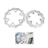 Upgrades Motorcycle Brake Rotors Motorcycle Brake Discs Enhancing Safety & Control 220mm/260MM Designed for Bike   Models