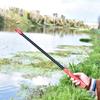 Poles Thrower Equipment Fishing Rod Thrower Aluminum Poles Throwing Device for Freshwater Stream River Fishing Tackle Tool