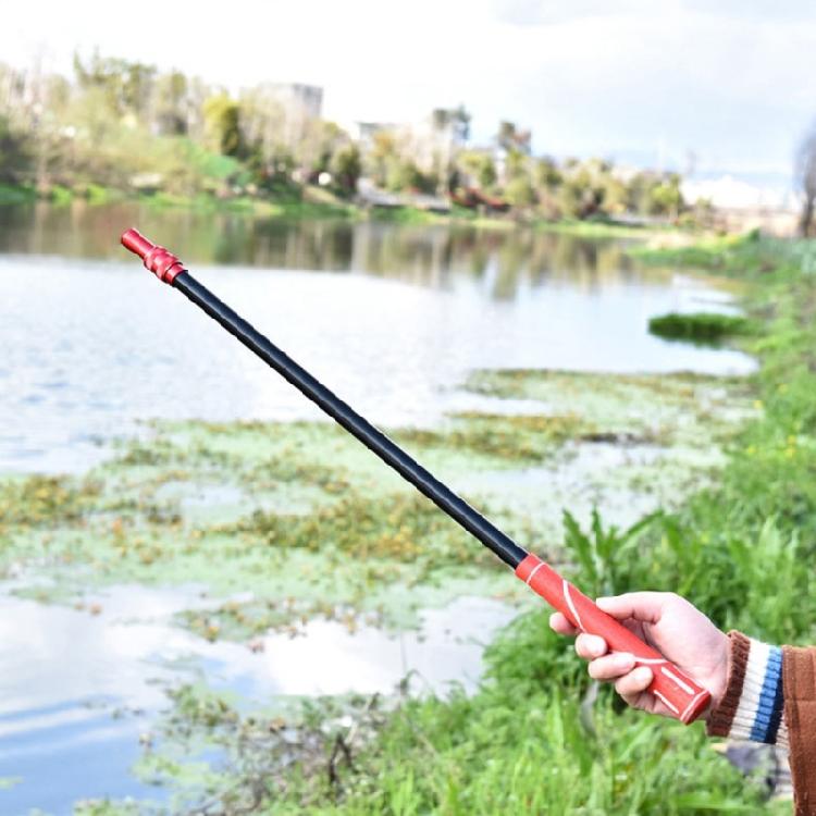 Poles Thrower Equipment Fishing Rod Thrower Aluminum Poles Throwing Device for Freshwater Stream River Fishing Tackle Tool