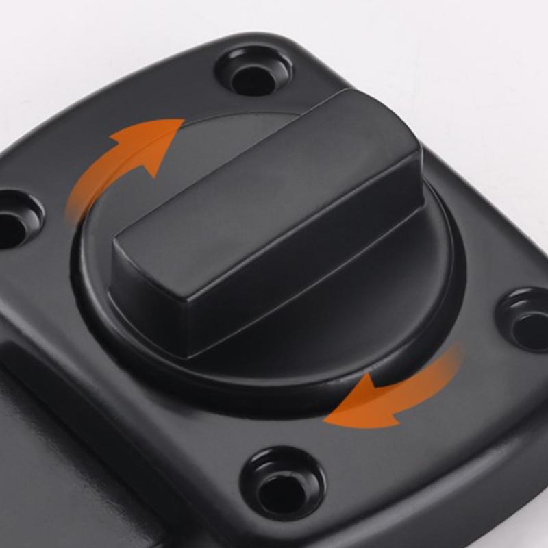 Încuietoare de ușă Cârlig din metal turnat Încuietoare de blocare Uși de toaletă Încuietoare de poartă glisantă în unghi drept