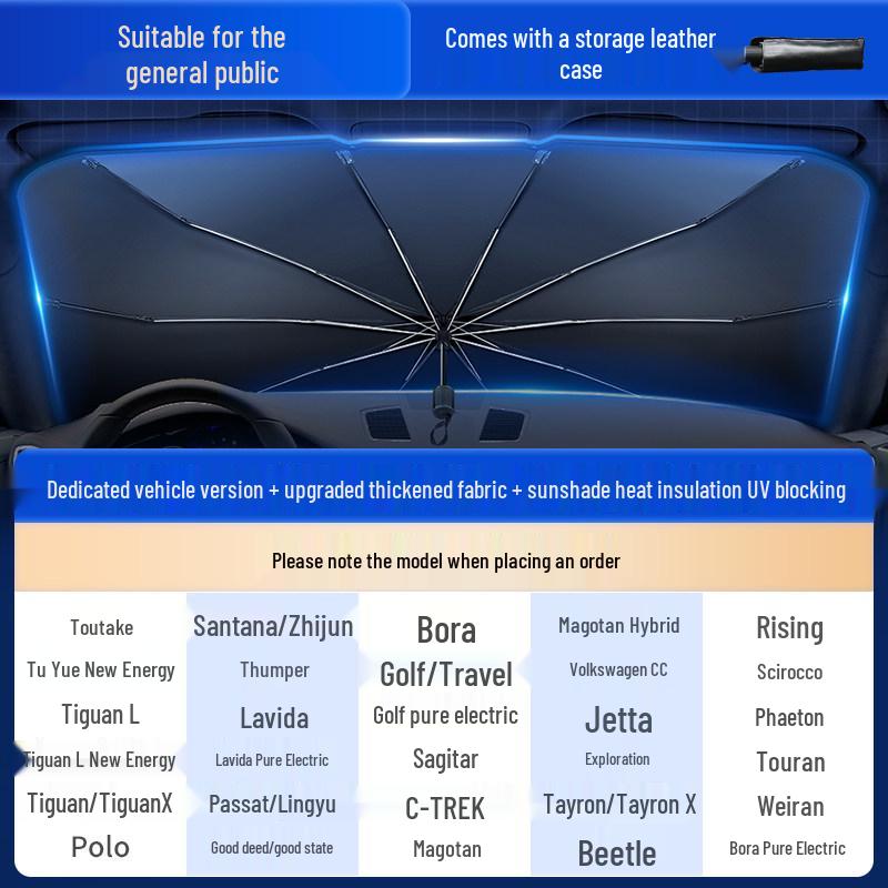 Car Sunshade for Window, Interior Protection, Heat Insulation, Sun Blocker, and Windshield Shield Cover