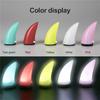 Cute Devil Horn Bike Motorcycle Helmet Corner Double-sided Tape Resilient Plastic Headwear Rubber Llluminated Horns