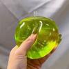 Random Color 1 Piecegreen Apple Blue Maltose Squishy Toys Anti Stress Sensory Fidgets Toy Soft Simulated Transparent Slow-Reboun
