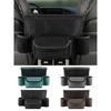 Suede Leather Dog Fences Organizers Bag Between Front Seats Auto Consoles Tissue Cup Storage Mesh Barrier Travel Accessories