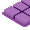Flexible Silicone Silicone Soap Mold 6-Cavity Design Soap Mold Shell Cake Mold Set  DIY Baking