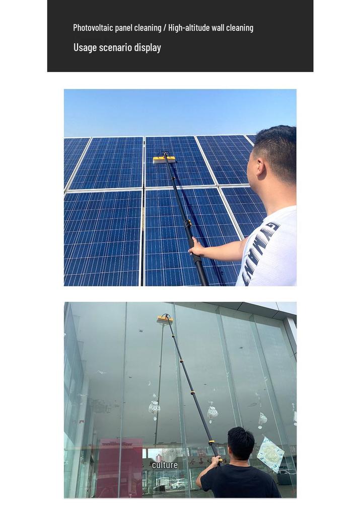 XYT X2 Solar Panel Cleaning Brush for Agri-PV Roof Power Stations