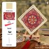 DIY Mother's Day Brocade Magnet Kit - Chinese Style Craft for Team Building