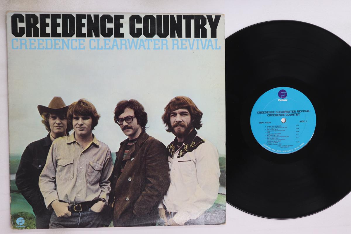 

LP Record CREEDENCE CLEARWATER REVIVAL - Creedence Country MPF4509 Fantasy 1981 US Rock Used