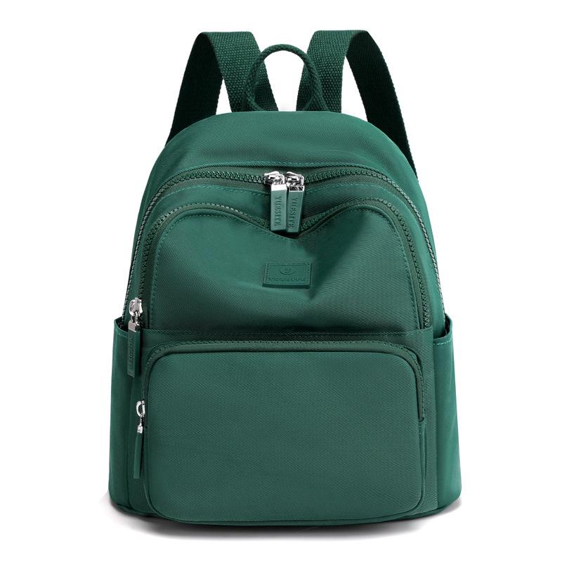 Women's Korean Style Large Capacity Backpack - Trendy Solid Color for College & Travel