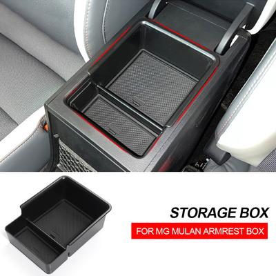 Auto Center Armlehne Storage Box Center Console Organizer Container Tray Innen Zubehör Für MG 4 MG4 EV EH32 MuLan 2023 2024