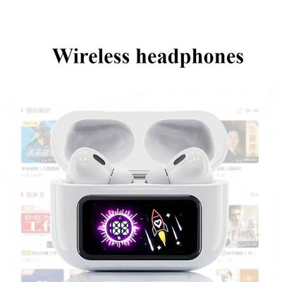 Working Headphones Bluetooth Noise-canceling Headphones with Screen Smart Wireless Headphones Gaming Headphones Wireless Earbuds