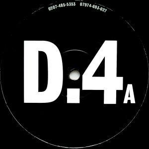 

12inch Record JON DOE - D.4 D4 D 2000 UK Dance & Electronica Used