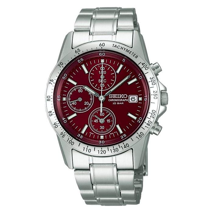 [Seiko Watch] SEIKO SELECTION SBTQ045 Men s Quartz Chronograph Watch (Red)