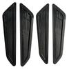 2PCS Car Tuning Hood Carbon Fiber Air Flow Intake Decoration Hood Scoop Bonnet Vent Cover Stickers Decoration Styling Accessory