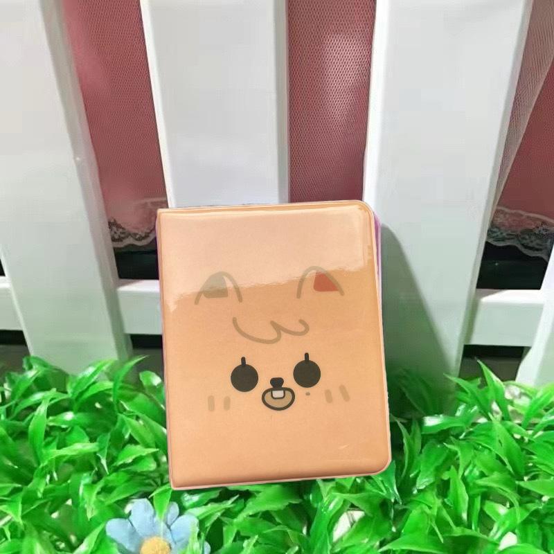 Kpop Idol Mini Photo Album 3 Inch Cute Cartoon Animal Print Photo Album Kpop Photocard Binder Idol Pictures Collection Book