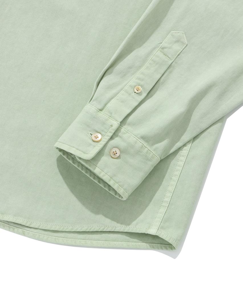 COVERNAT Pigment Oxford Shirt Green