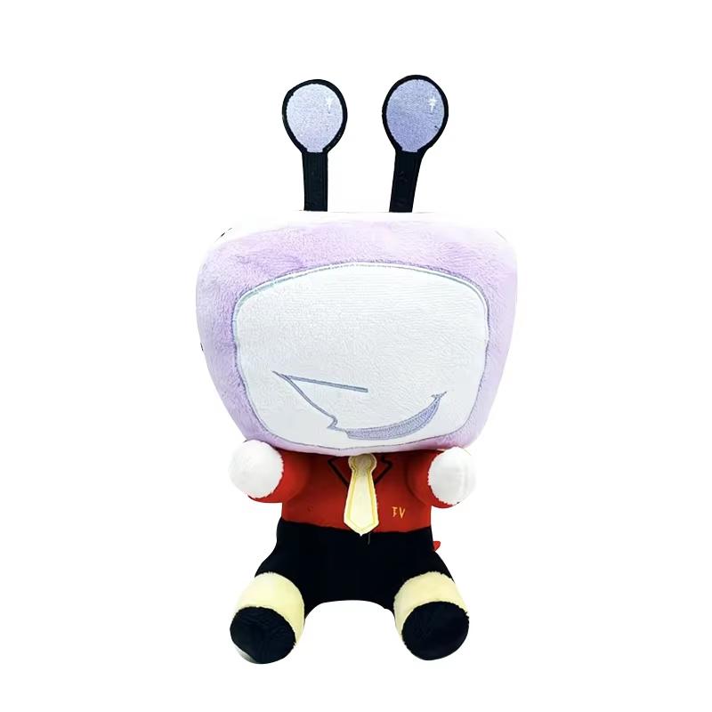 

27CM Peripheral Kris Deltarune Tenna Plush Toy Tenna Deltarune Spamton Soft Plush Cute Doll Pillow Toy Christmas Children s Gift 29cm фіолетовий