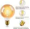 Pack d'ampoules LED E27 - NETTLIFE - G95 - 4W - 2700K Blanc chaud - Pack de 6