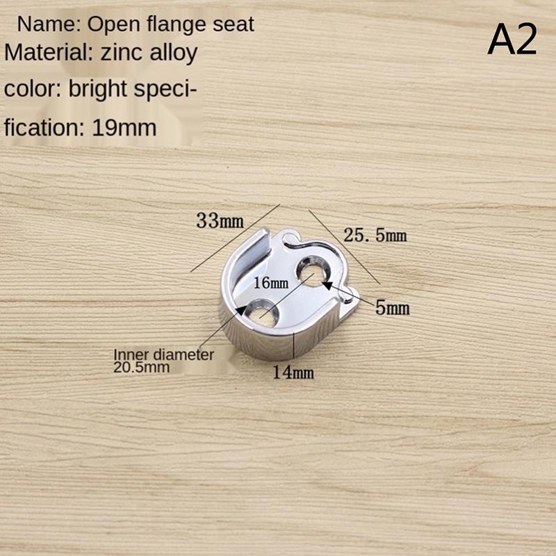 Aluminum Decorative Malleable Iron Floor Wall Flange Flange Piece Hardware Tool Fittings