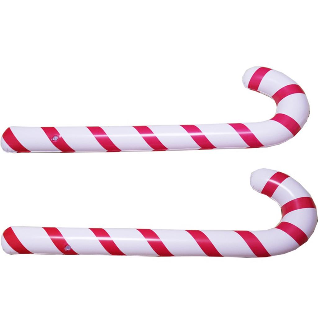 Balloons Outdoor Candy Canes Decor for Xmas Decoration Supplies Navidad