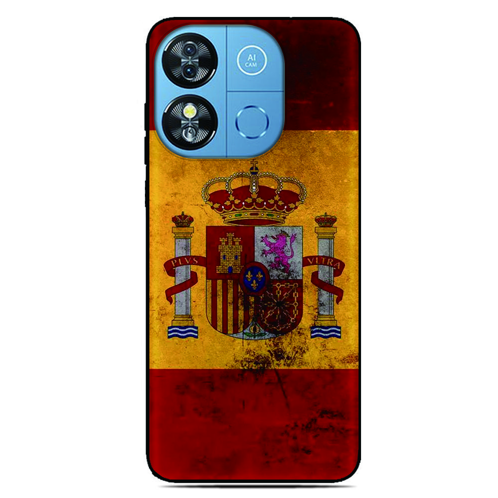 Spain Flag Phone Case For Ulefone Note 20 19 18 Ultra 10 12 13 14 15 16 17 Pro 13P 12P 11P 10P Silicone Soft Back Cover