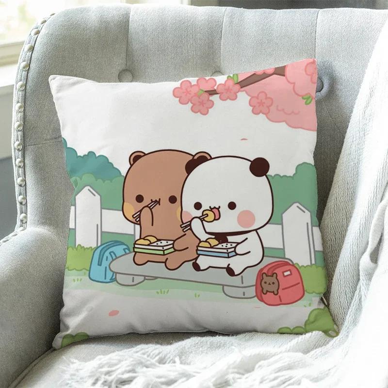 Pillowcase Bubu Dudu 45x45cm Home Decor Cushion Cover Sofa Bed Car Cushion Cover Halloween Christmas