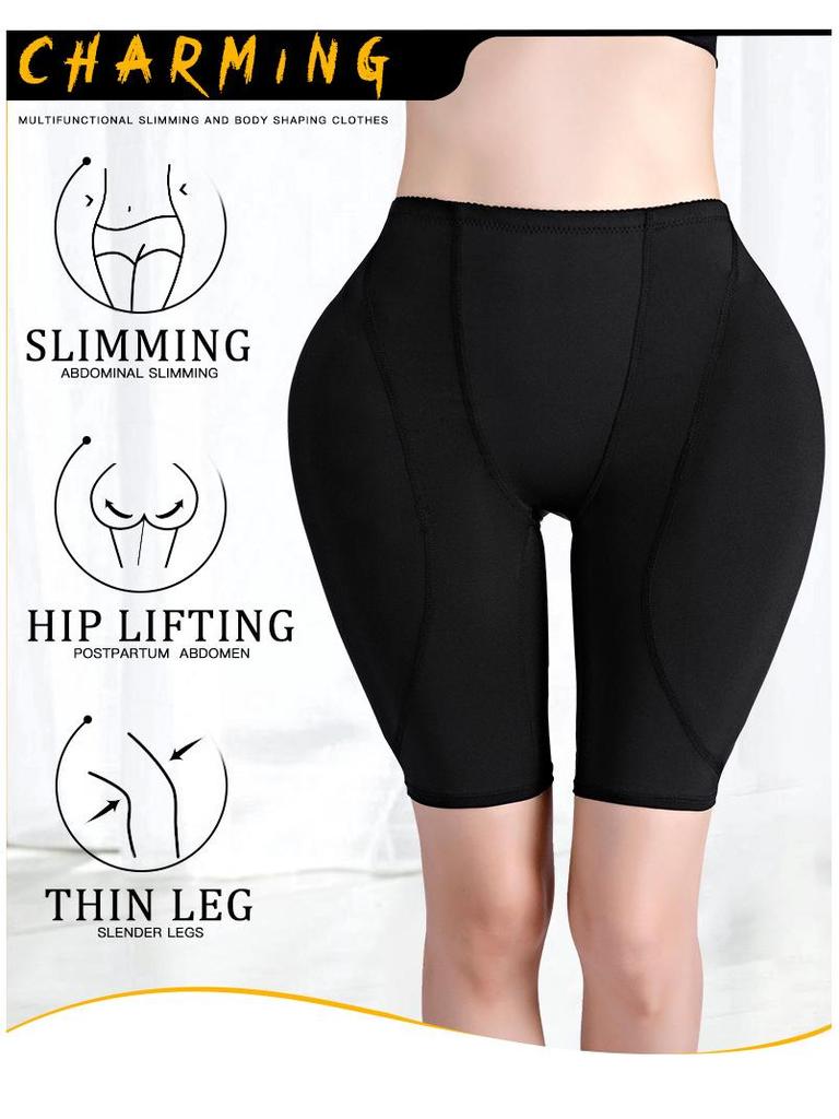 Women's Tummy Control & Hip Enhancer Pants with Waist Cincher and Slimming Underwear