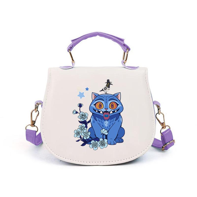 Kpop Animation Cartoon Printing Korean Version Of The Trend Handbag Multi-Function Portable Shoulder Messenger Bag