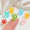 Luminous Mini Landscape Mushroom Ornaments DIY Kit Resin Garden Decoration Outdoor Patio Lawn Yard Garden Accessories