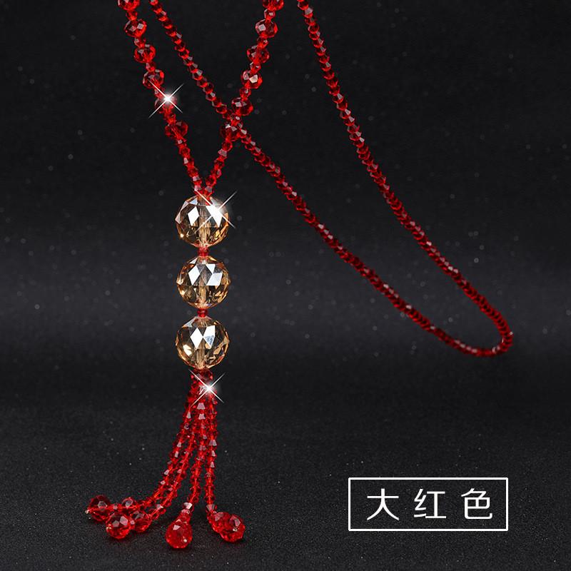 Eyecatching Crystal Necklace For Women In Vibrant Colors Ideal For Any Fashion Style