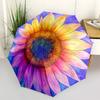 1pc Sunflower Bloom Automatic Folding Umbrella - 8-Rib Compact Travel Umbrella Durable & Portable for Outdoor Use, Perfect Gift017