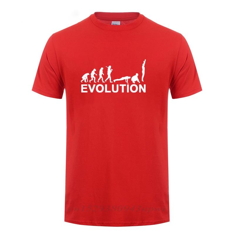 Evolution Burpees Instructor Crossfit TShirt Funny Birthday Gift For Men Dad Father Husband Short Sleeve O Neck Cotton T Shirt