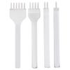 48 Pcs DIY Leather Craft Tool Set, Hand Stitching Punch Carving Tools with Groover for Home Handmade Leather Projects