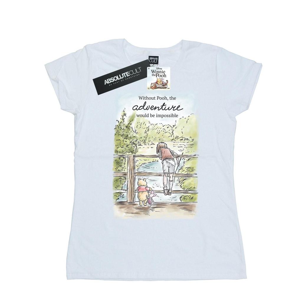 Disney Womens/Ladies Winnie The Pooh Adventure Cotton T-Shirt