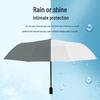 YUHANG Portable Manual 3-Fold UV Protection Umbrella