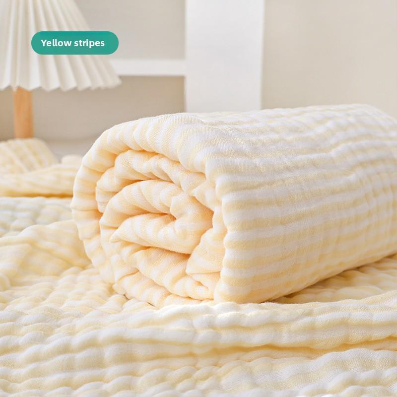 Baby Gauze, Jelly Blanket, Large Elastic Six-layer Bamboo Cotton, Washable Baby Blanket, Universal In All Seasons, Newborn Blanket