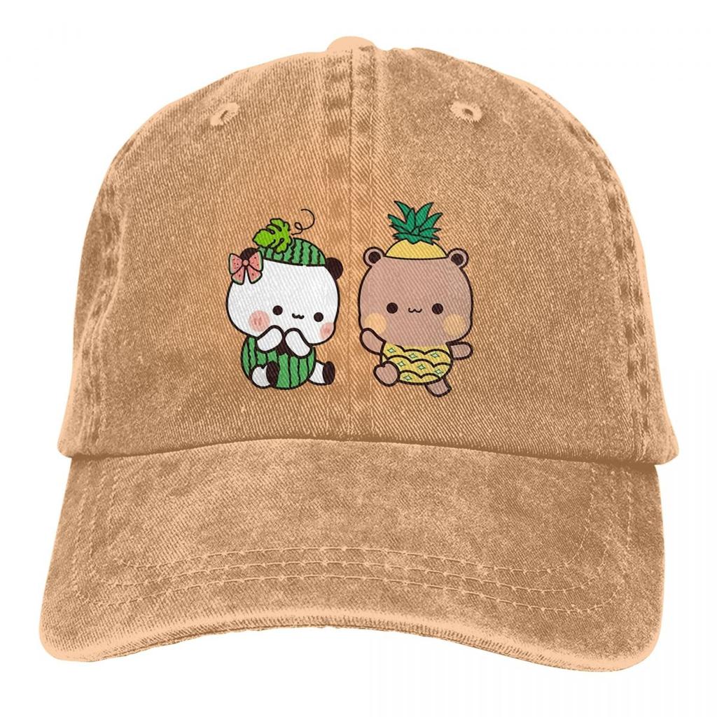 Fruits Pineapple Watermelon Baseball Cap Men Hats Women Visor Protection Snapback Milk and Mocha Bubu Dudu Caps