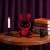 Plush Halloween Bunny Toy With Pp Cotton Filling For Kids And Holiday Decor