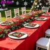 20pcs Disposable Napkins with The Elderly and Elk Pattern Print for Wedding,Parties,and Daily Use for Thanksgiving Fall Christmas Table Decoration