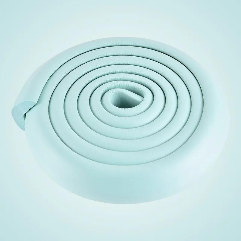 2m Thicken Baby Bumper Strip Furniture Anti-collision Strip L Type with Double-sided Tape Coffee Table Corner Protection Strips