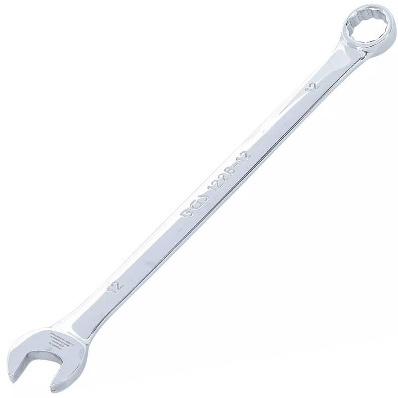 Long Open-end Wrench 13mm 12-point Cr-V BGS-Germany