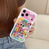 Cartoon Window Anti-Fall Case for iPhone 15, 16, 17 ProMax
